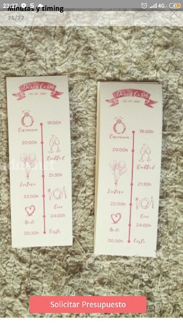 timing de la boda - 1