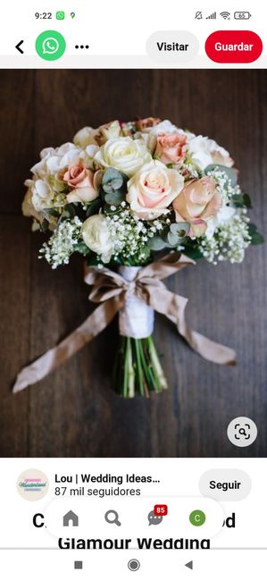 ¿Qué flores prefieres para el ramo de novia? 2