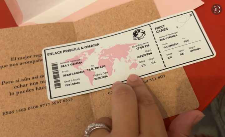 Invitaciones. - 2