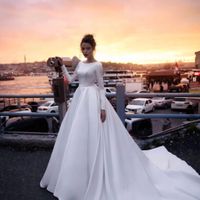 Vestido de novia.