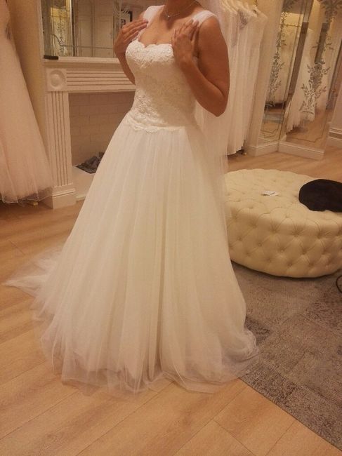 Mi primera prueba  de vestido por fin!! - 2