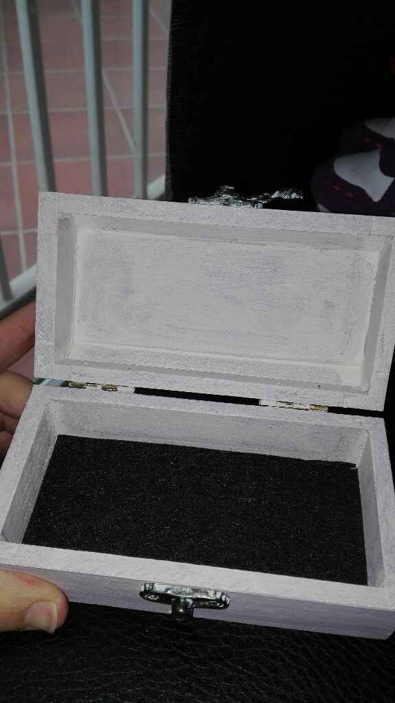 Diy  cofre arras - 2