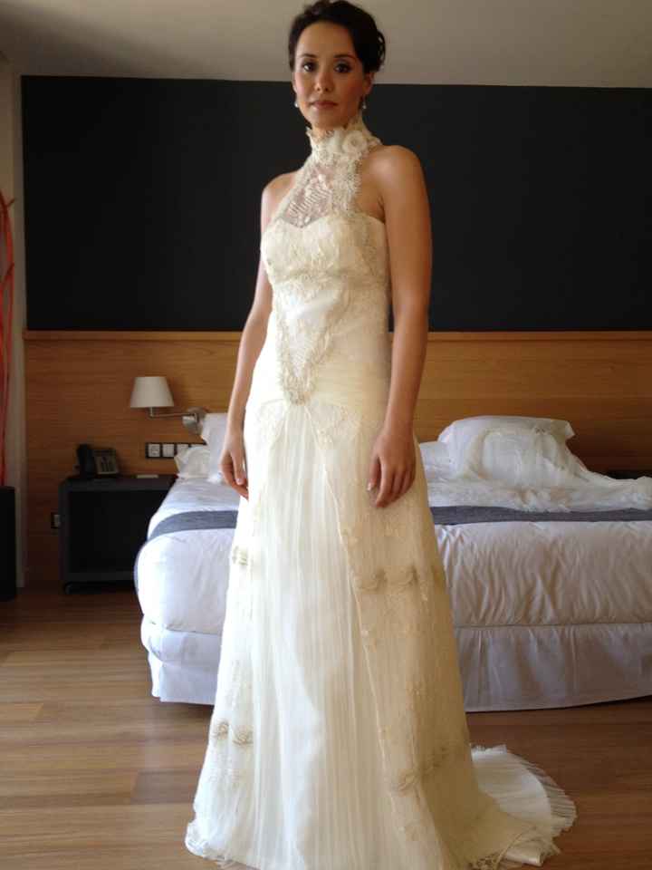 Mi foto con el vestido