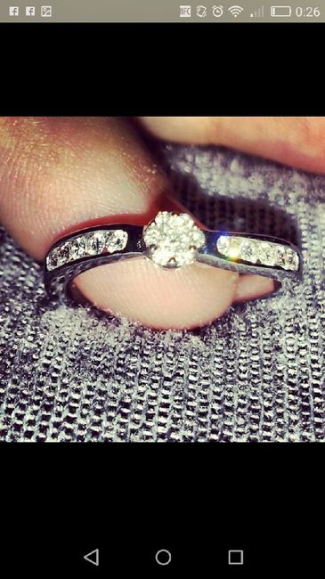 Mi anillo de pedida :) - 1