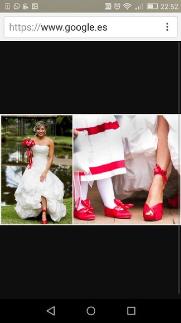 Que opináis de las novias de zapatos rojos.... - 3