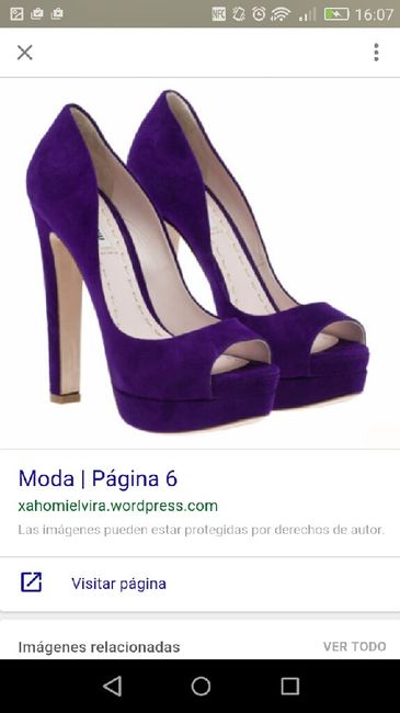 Ayuda!zapatos morados - 2