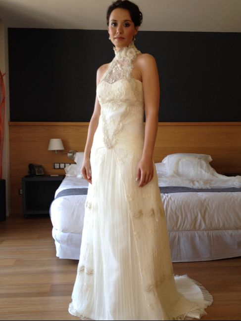Mi foto con el vestido
