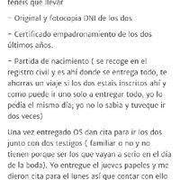 Como empezar tramites boda civil? - 1