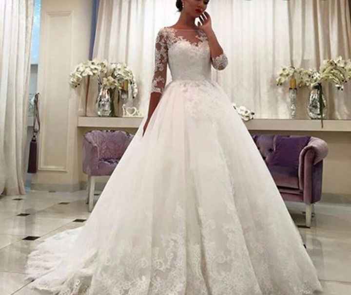Vestido con manga? Qué longitud? Pasamos de boda de primavera a boda de invierno - 1