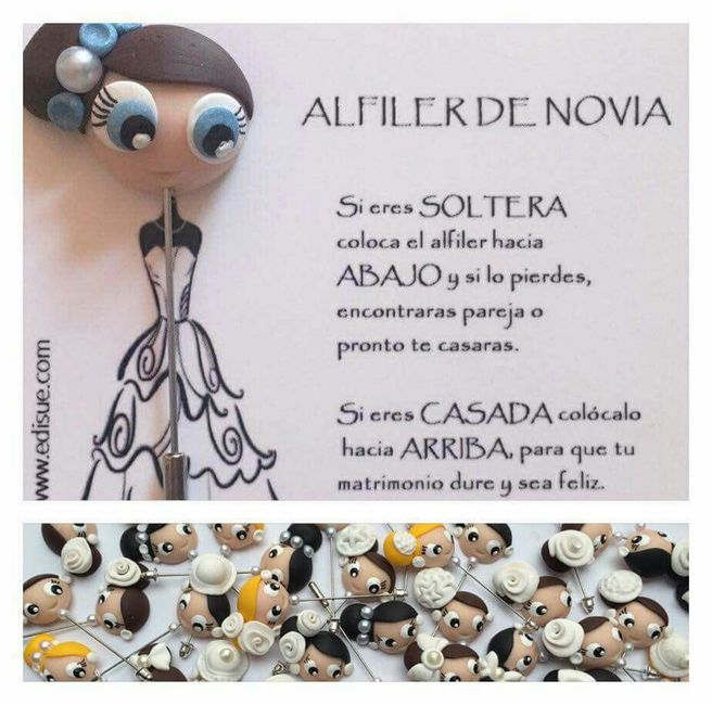 Alfileres de novia - 2
