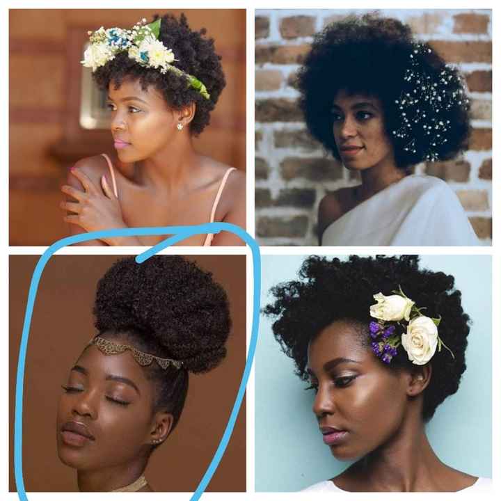 Novia con pelo Afro - 1