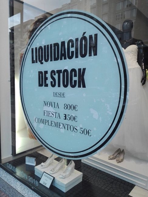 Liquidación de stock Rosa Clará Logroño 1