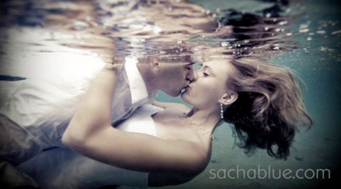 Postboda en la piscina - 1