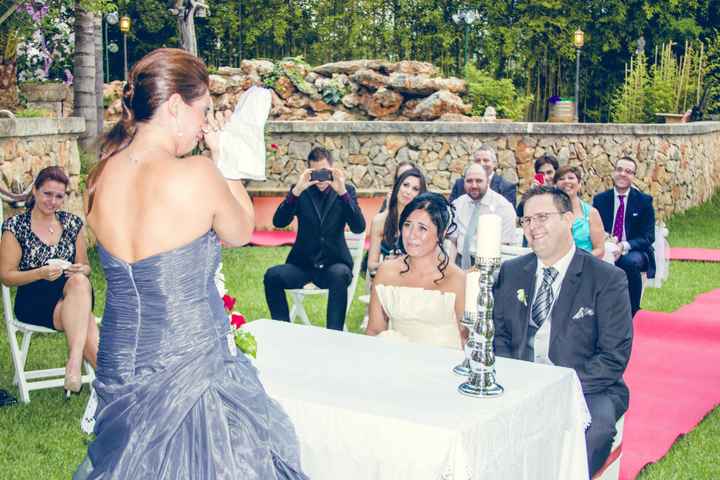 Momento de emocion