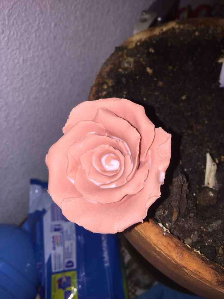 Rosas de plastilina - 2