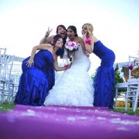 Fotos de damas de honor con la novia... - 1