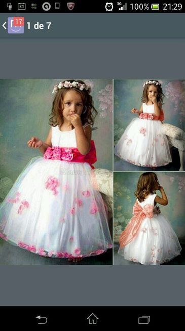 Vestido niña arras - 1