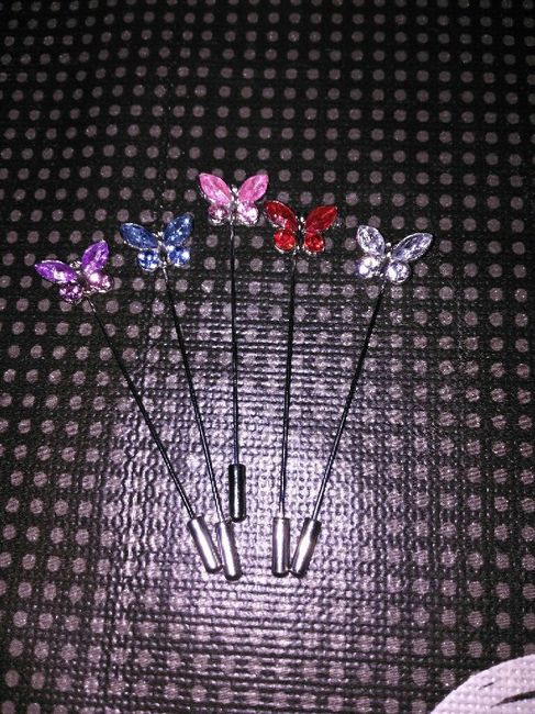 Alfileres  novia novodistribuciones - 1