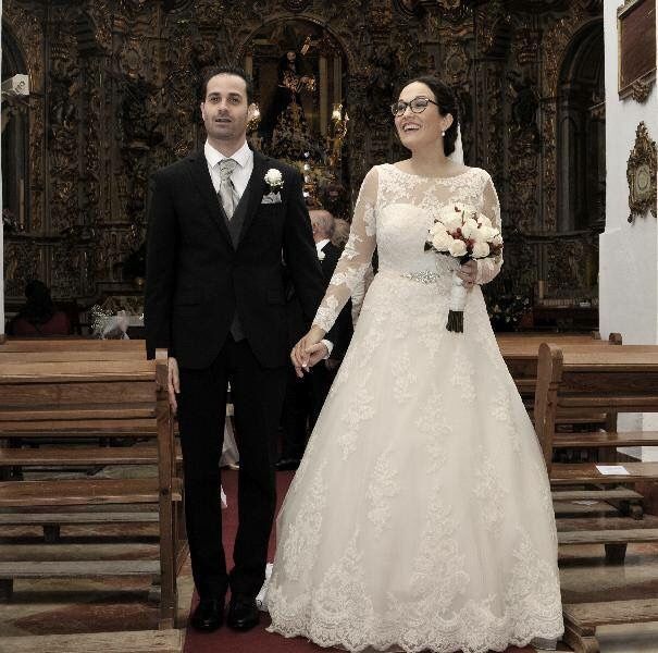 AÑadir mangas al vestido novias de otoño invierno - 1