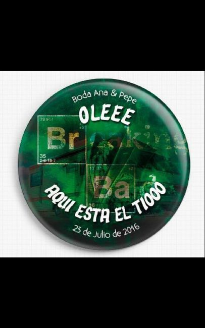 Nuestras chapas listas!!! - 2