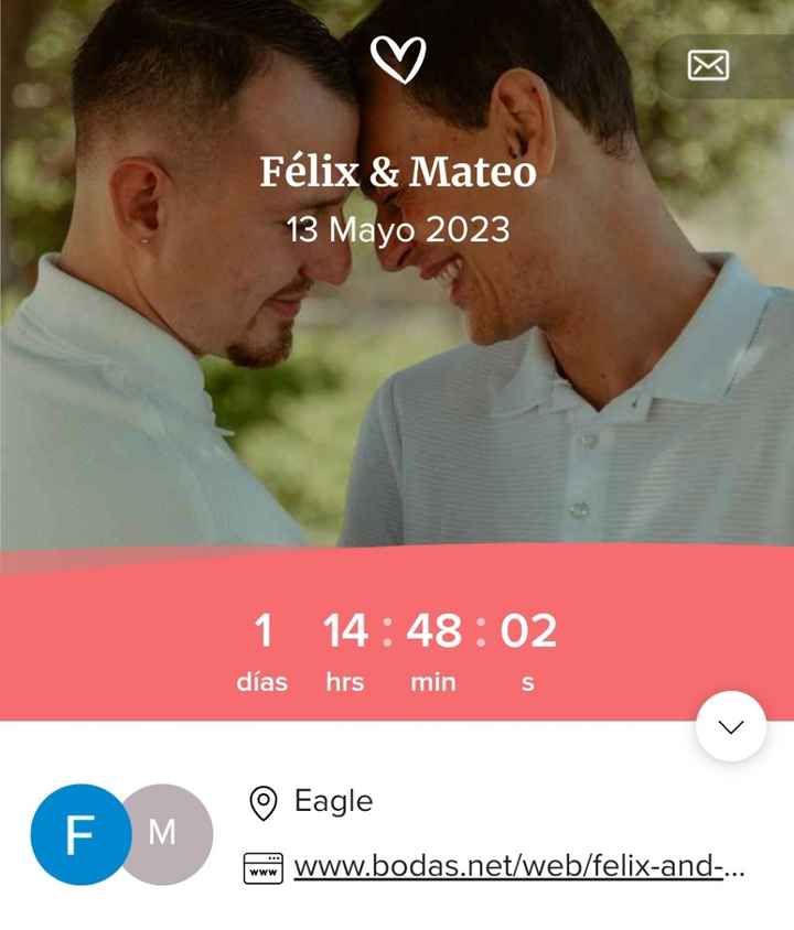 a 1 día de la boda 🥳 - 1