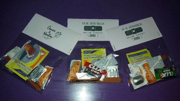 Solapas kit supervivencia - 1