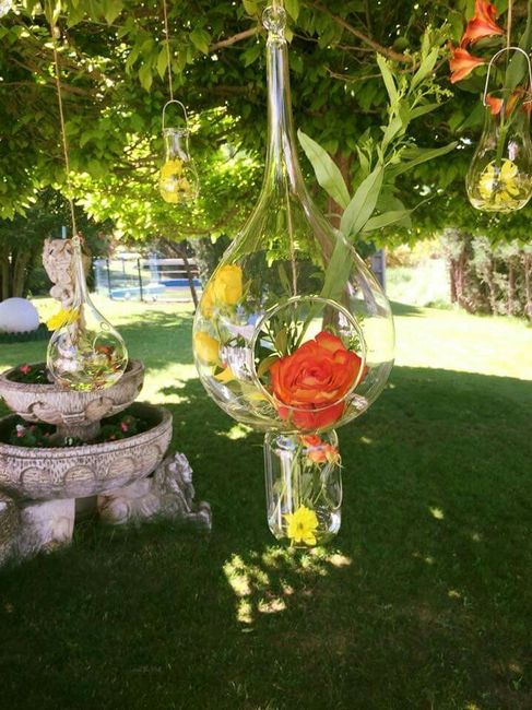 Decoración de nuestra ceremonia en colores cálidos - 3