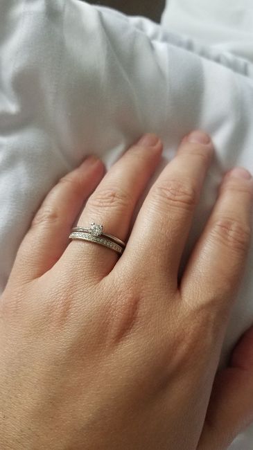 ¿Anillos juntos o separados? 3