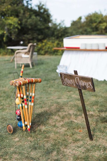 Juegos para el jardín de la boda 2