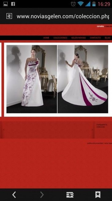 Vestido con detalles en morado - 2