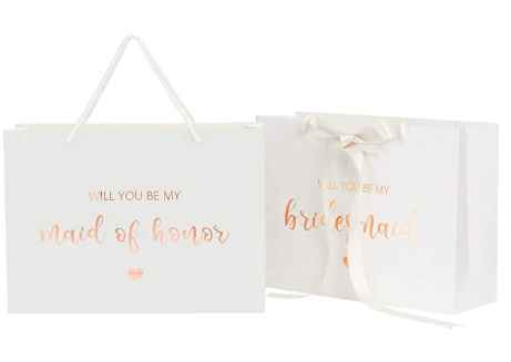 Cajas/bolsas de regalos para las damas de honor - 6