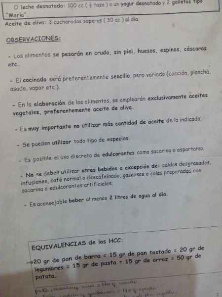 Bajar de peso - 2
