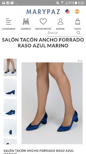 En busca de zapatos de tacón bajo - 1