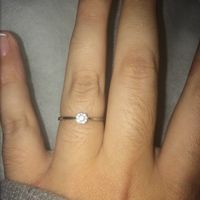 Nuestros anillos de compromiso... - 1