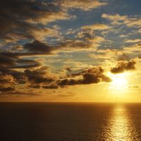 Atardecer...