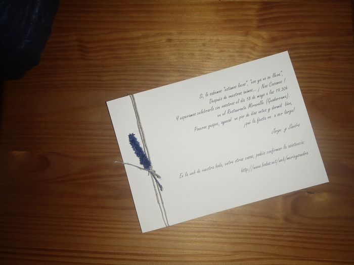 Mis invitaciones