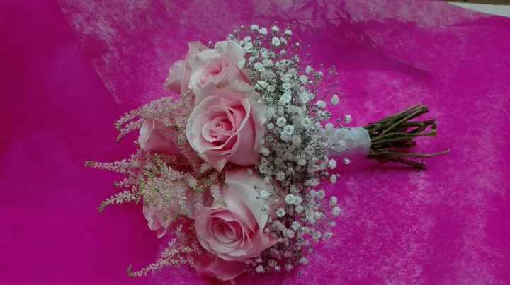 Ramos de novia con rosas ¡Vota! - 1