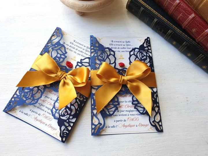 Invitaciones disney - 1