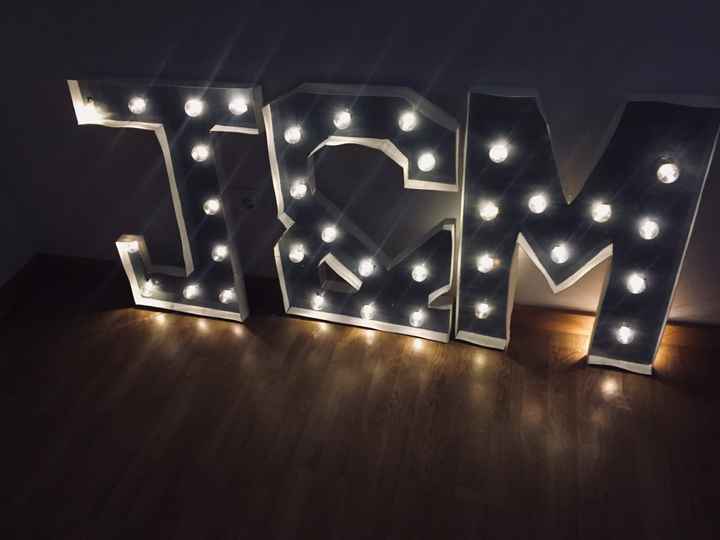 Letras luminosas diy - 3