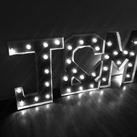 Letras luminosas diy - 2