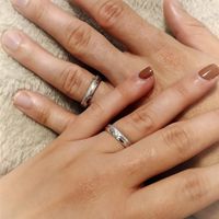 ¿Alianza de boda con o sin diamante? - 1
