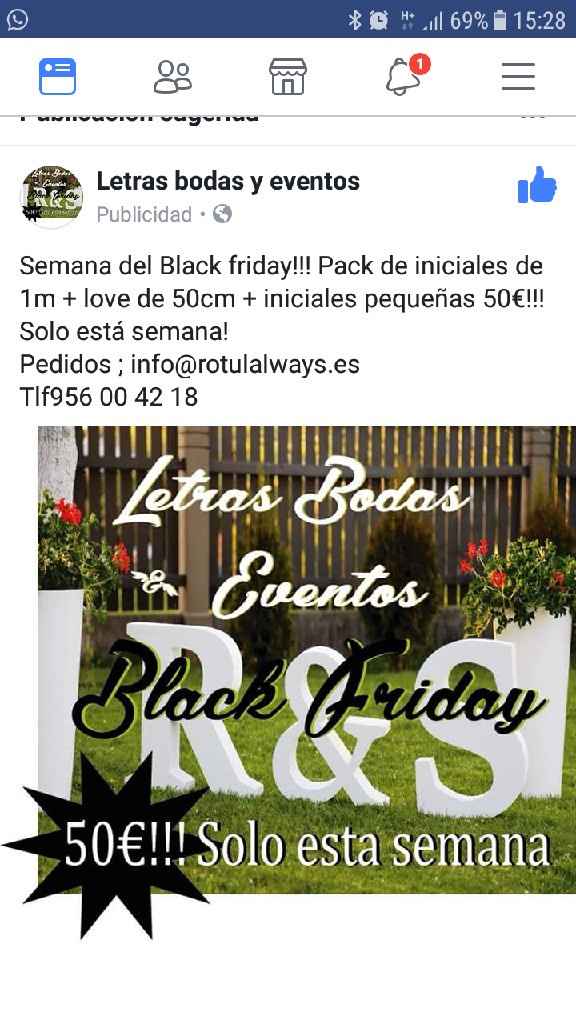  Letras gigantes de Black Friday - 1