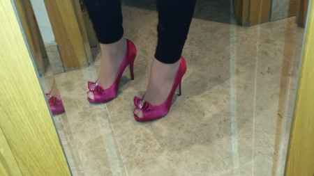 Zapatos fucsia - 1