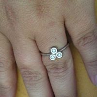 Nuestros anillos de compromiso... - 1