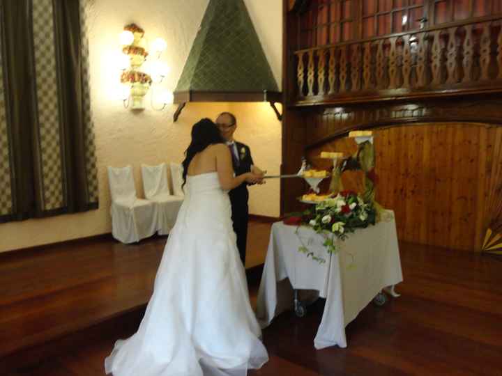 Corte de la tarta