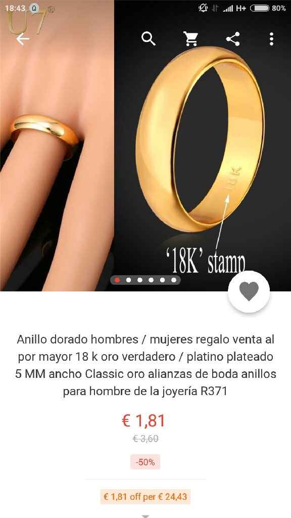 Hay que comprar anillos? - 1