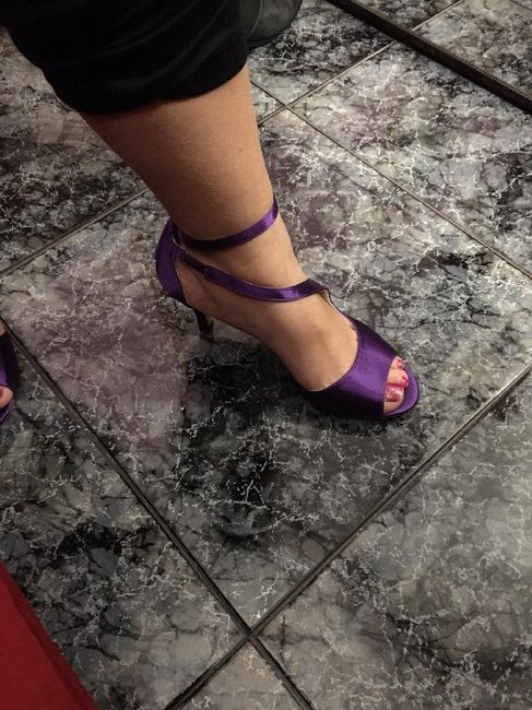 ¿de qué color vais a llevar los zapatos? - 1