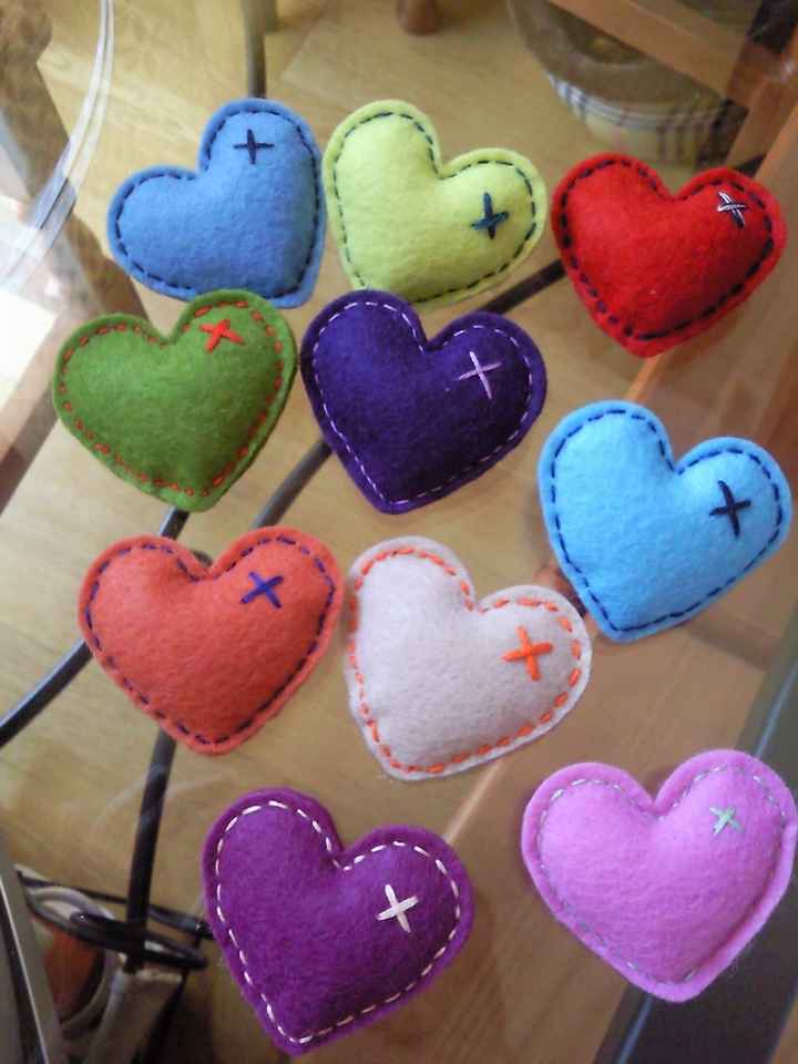 Broches corazon