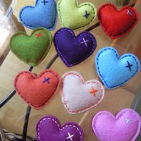 Broches corazon