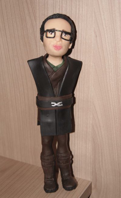 novio de la tarta star wars